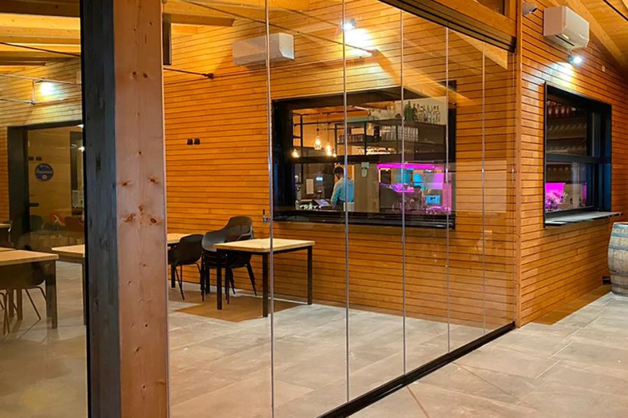 Cortinas de cristal