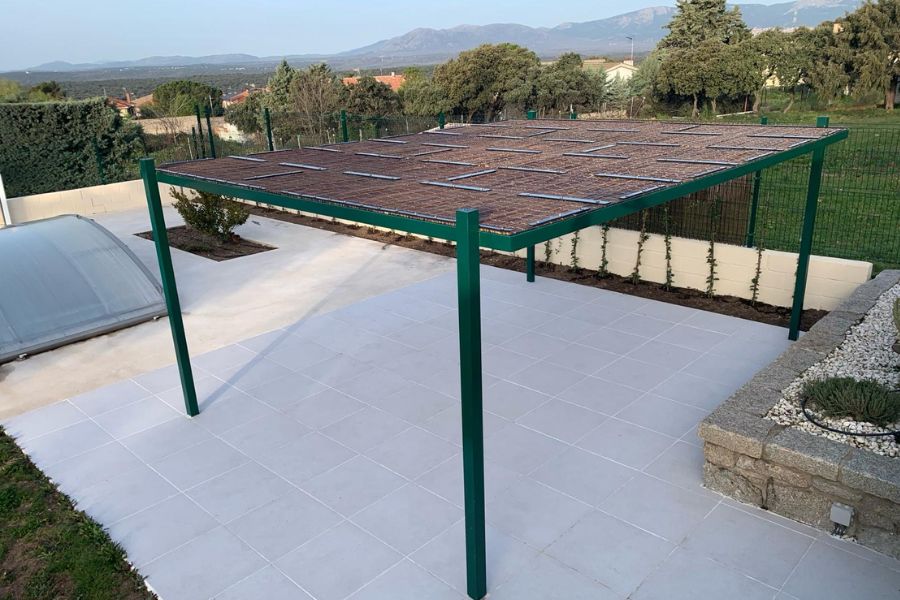 Pérgolas de hierro